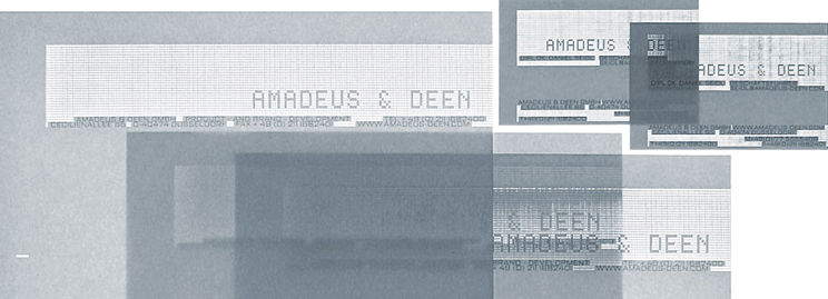 Amadeus & Deen Corporate Design