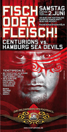 NFL Europe Cologne Centurions Poster