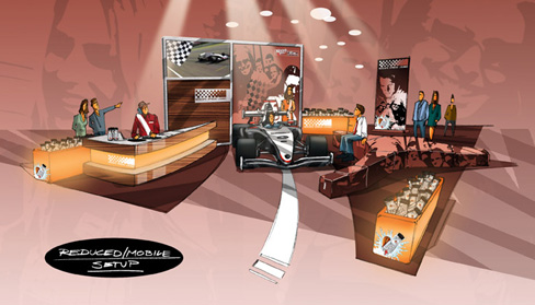 Nescafe McLaren Lounge Konzept2