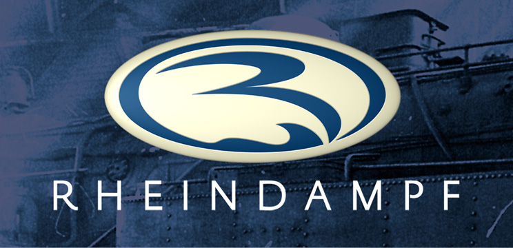 Rheindampf Logo Design