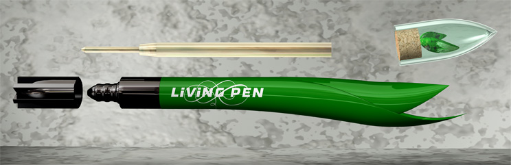 Edding Living Pen 3D Rendering