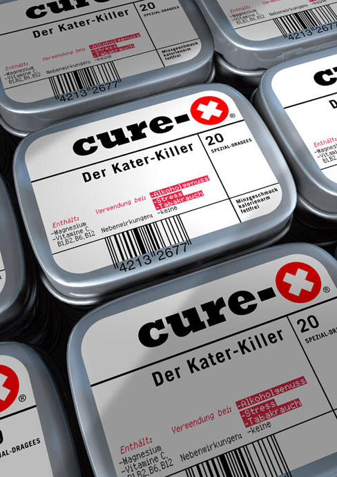 Cure-X Package Design Red Dot Design Award